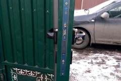 Установка дверного замка