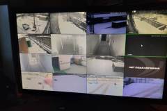 Монитор с интерфейсом  установленных систем видеонаблюдения
